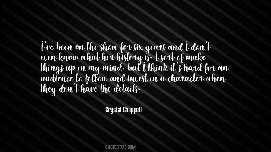 Crystal Chappell Quotes #490917