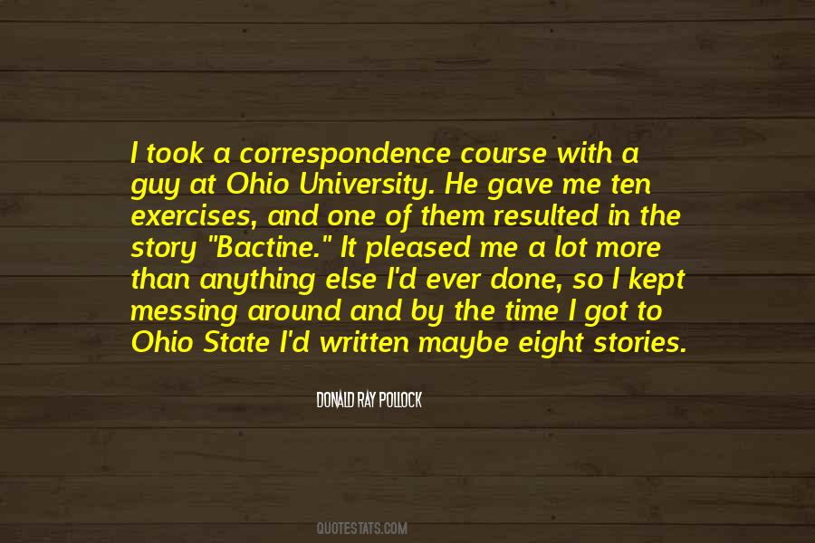 Quotes About Ohio University #1815423