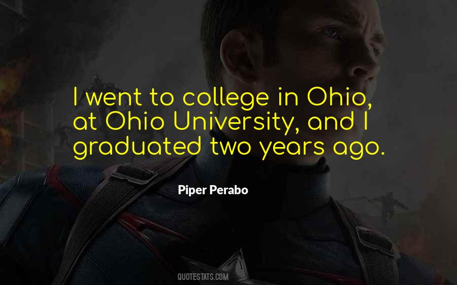 Quotes About Ohio University #582869