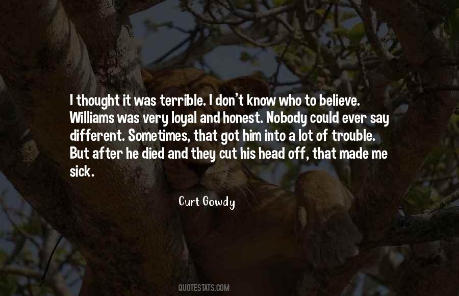 Curt Gowdy Quotes #677425