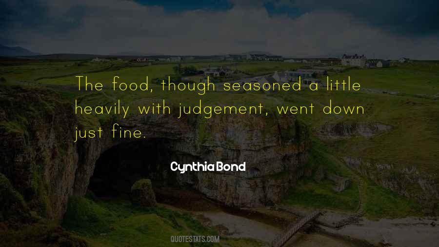 Cynthia Bond Quotes #1662237