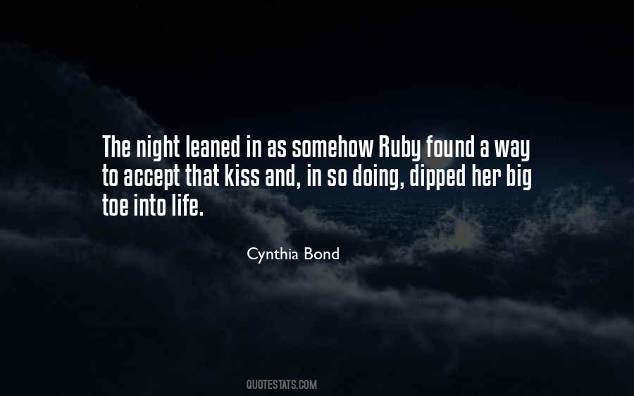 Cynthia Bond Quotes #1828238