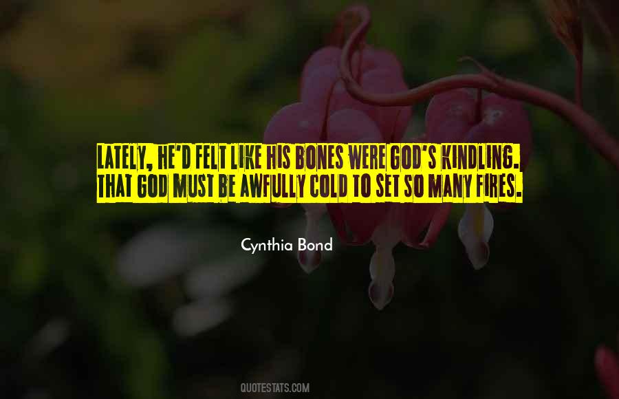 Cynthia Bond Quotes #714877