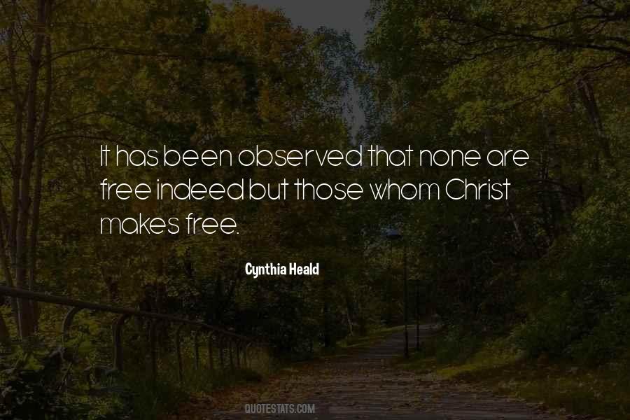 Cynthia Heald Quotes #1180964