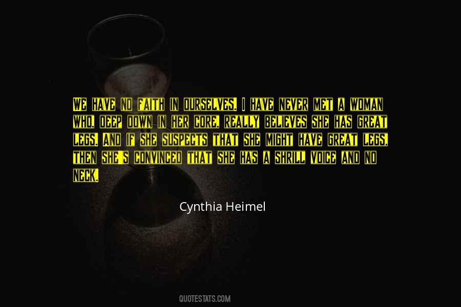 Cynthia Heimel Quotes #1526348