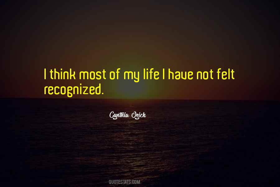 Cynthia Ozick Quotes #1499674