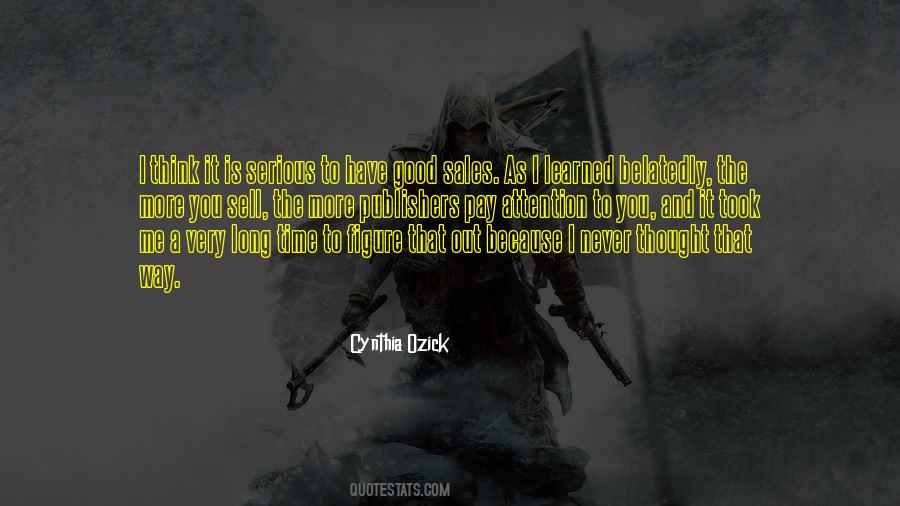Cynthia Ozick Quotes #721188