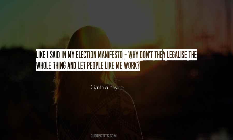 Cynthia Payne Quotes #968734