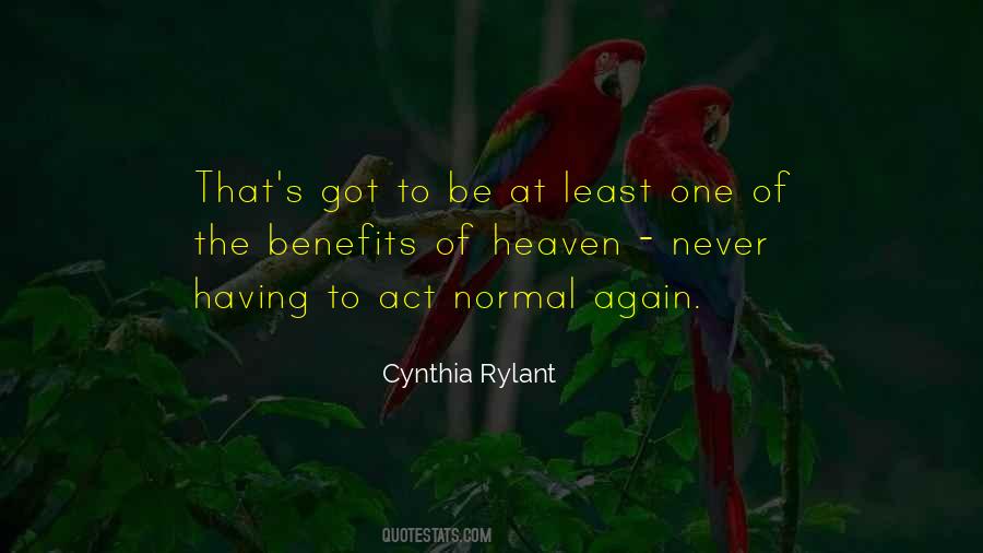 Cynthia Rylant Quotes #183077