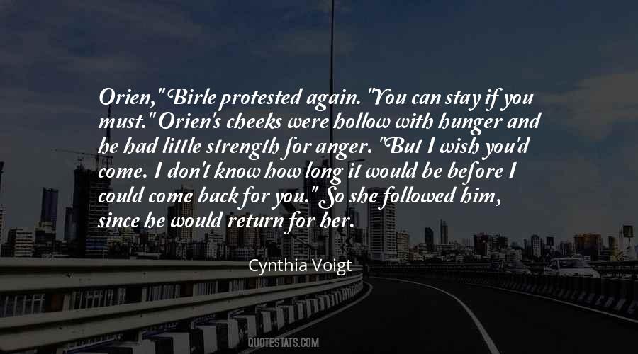 Cynthia Voigt Quotes #228109