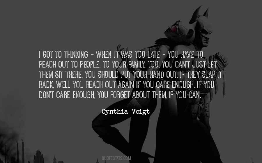 Cynthia Voigt Quotes #779181