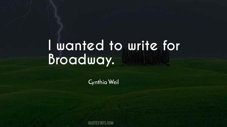 Cynthia Weil Quotes #1567531