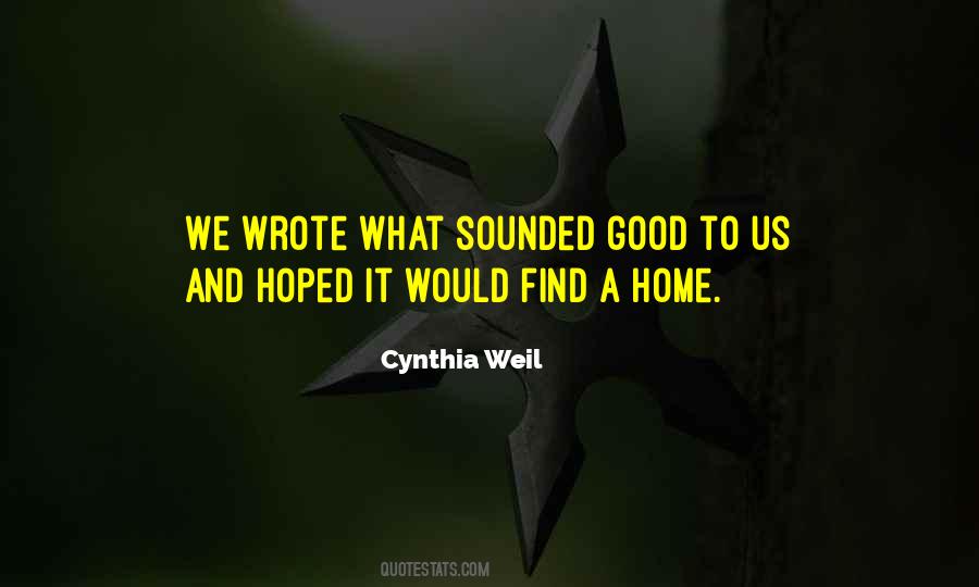Cynthia Weil Quotes #612022
