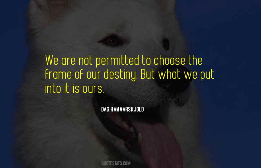 Dag Hammarskjold Quotes #1045801