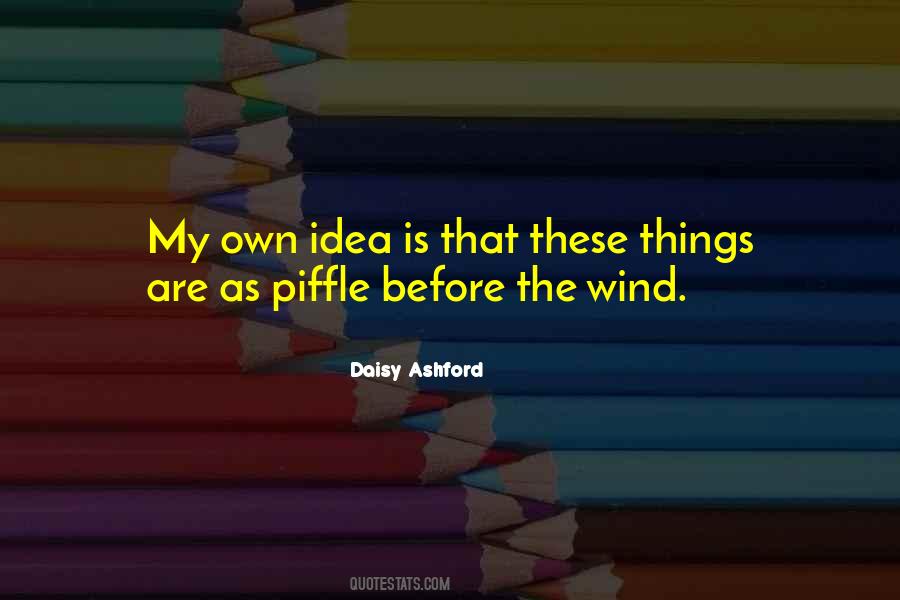Daisy Ashford Quotes #1147942