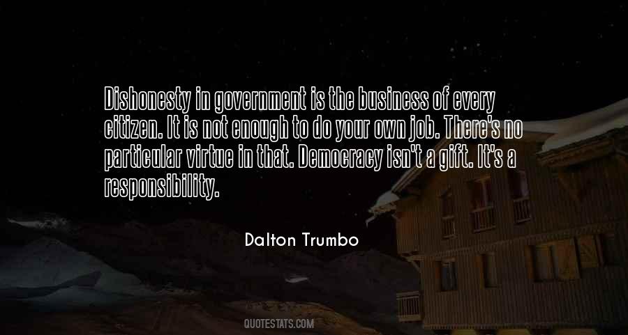 Dalton Trumbo Quotes #379697