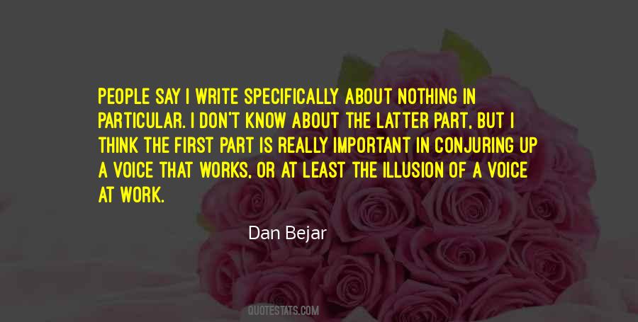 Dan Bejar Quotes #390417