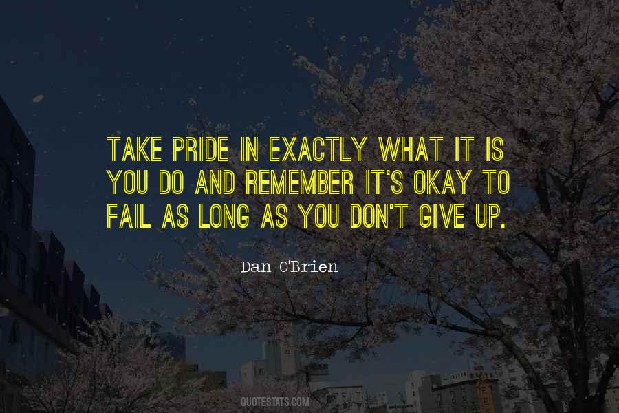 Dan O'brien Quotes #1551043