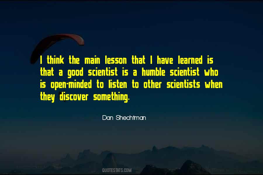 Dan Shechtman Quotes #760547