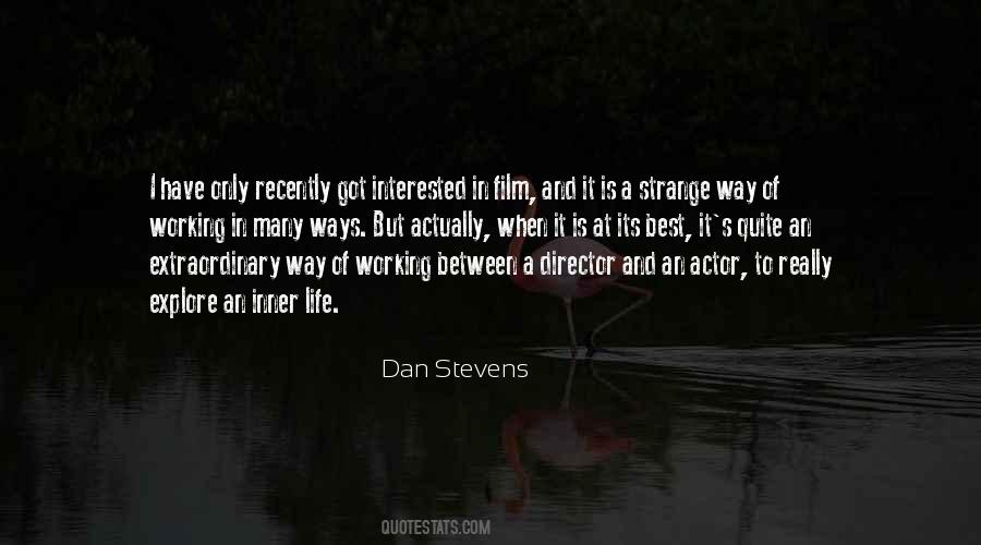 Dan Stevens Quotes #723829