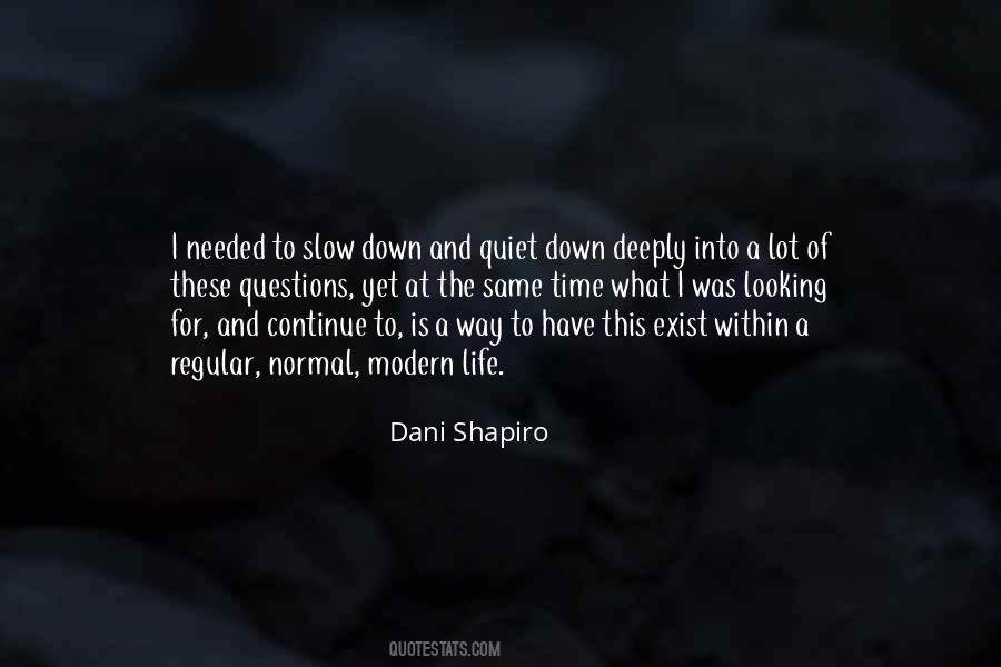 Dani Shapiro Quotes #982985