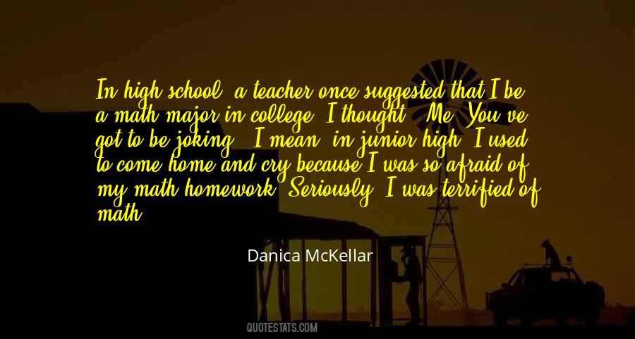 Danica Mckellar Quotes #105212