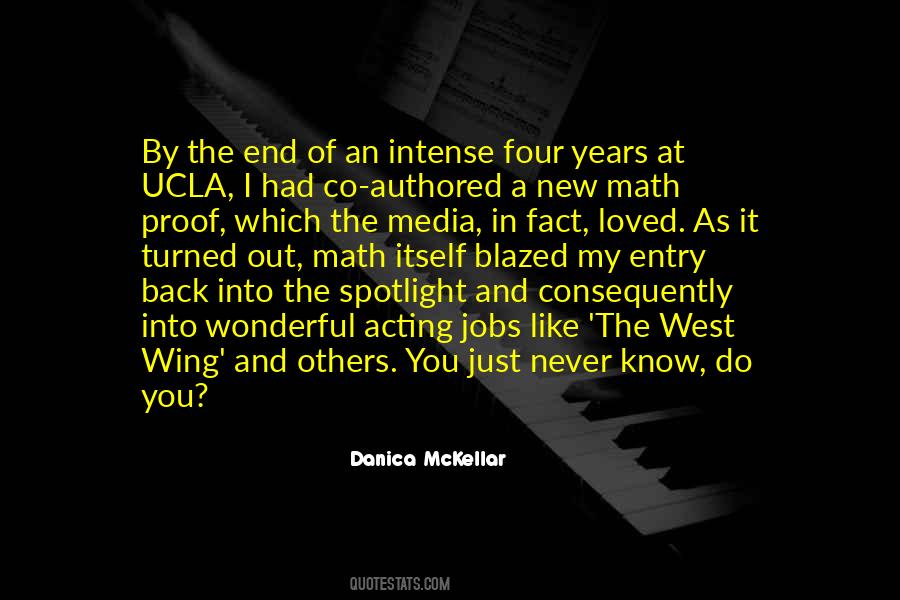 Danica Mckellar Quotes #1609444