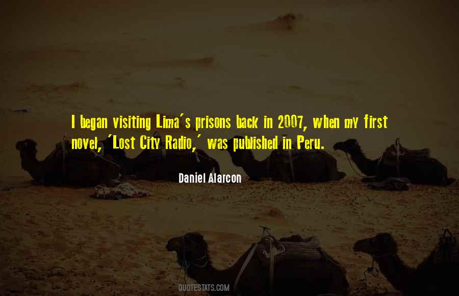 Daniel Alarcon Quotes #898547