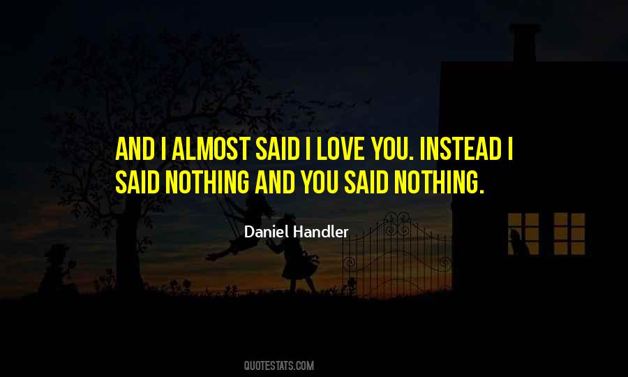 Daniel Handler Quotes #272481