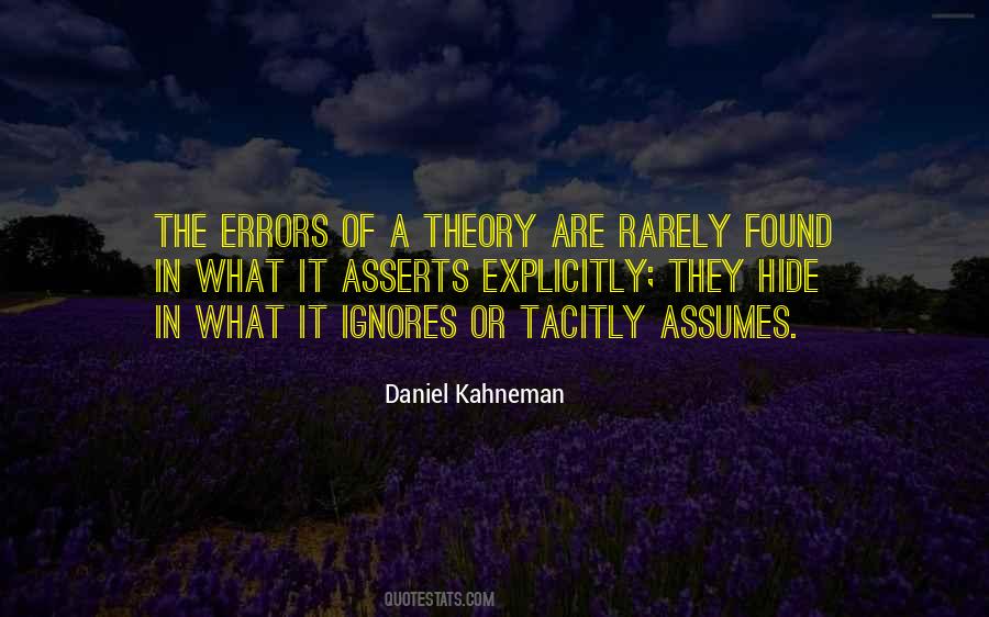 Daniel Kahneman Quotes #49324