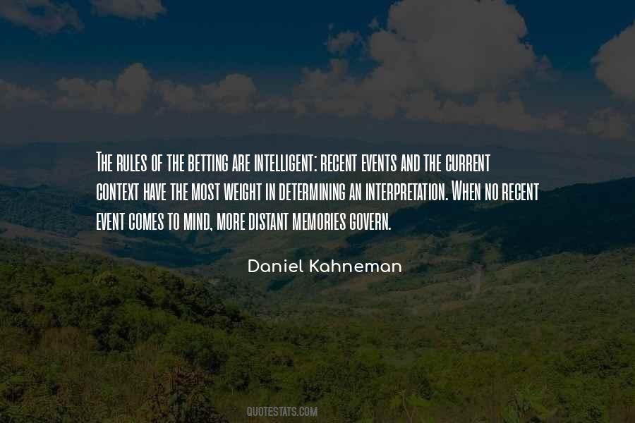 Daniel Kahneman Quotes #535035