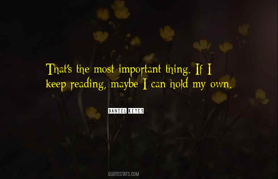 Daniel Keyes Quotes #180262