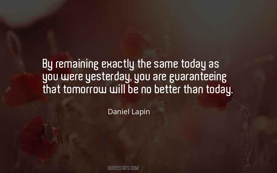 Daniel Lapin Quotes #1267369