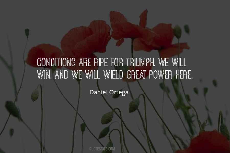 Daniel Ortega Quotes #447956