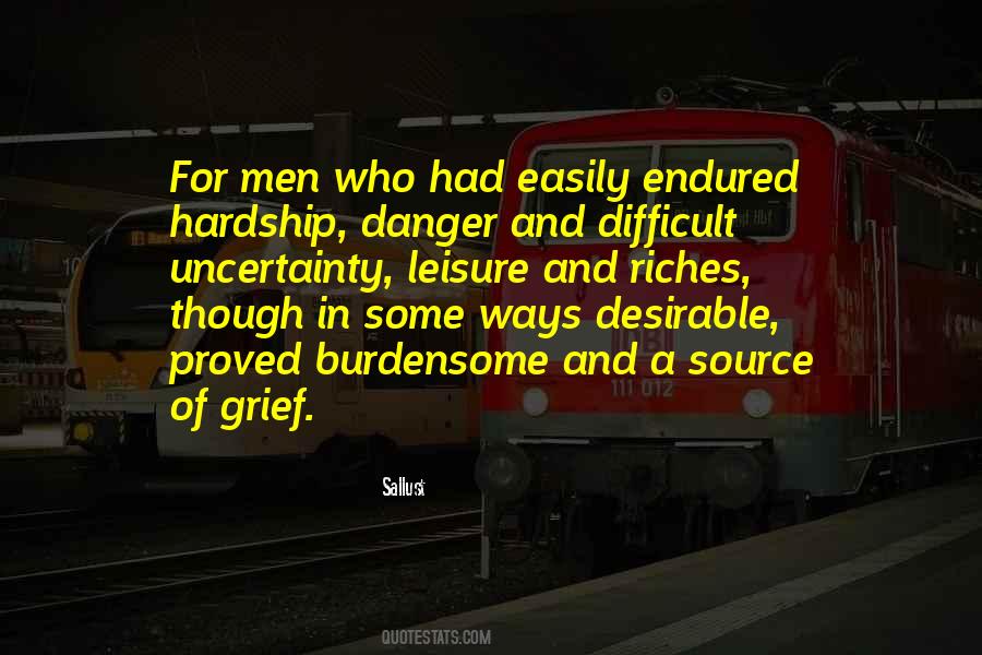 Quotes About Hardship #1046188