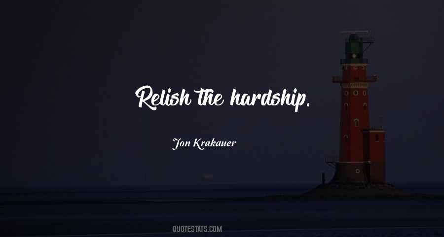 Quotes About Hardship #1063195