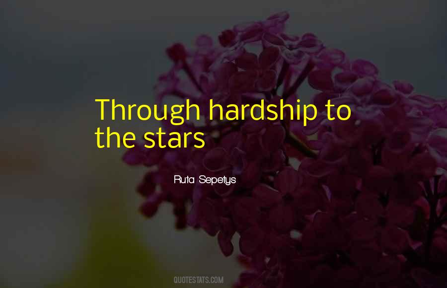 Quotes About Hardship #1063818