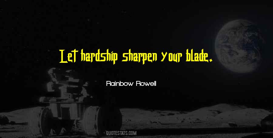 Quotes About Hardship #1234970