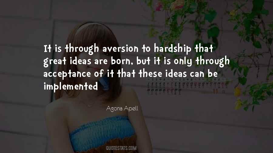 Quotes About Hardship #1274983