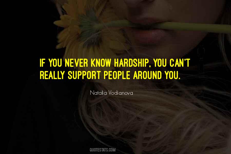 Quotes About Hardship #1367784