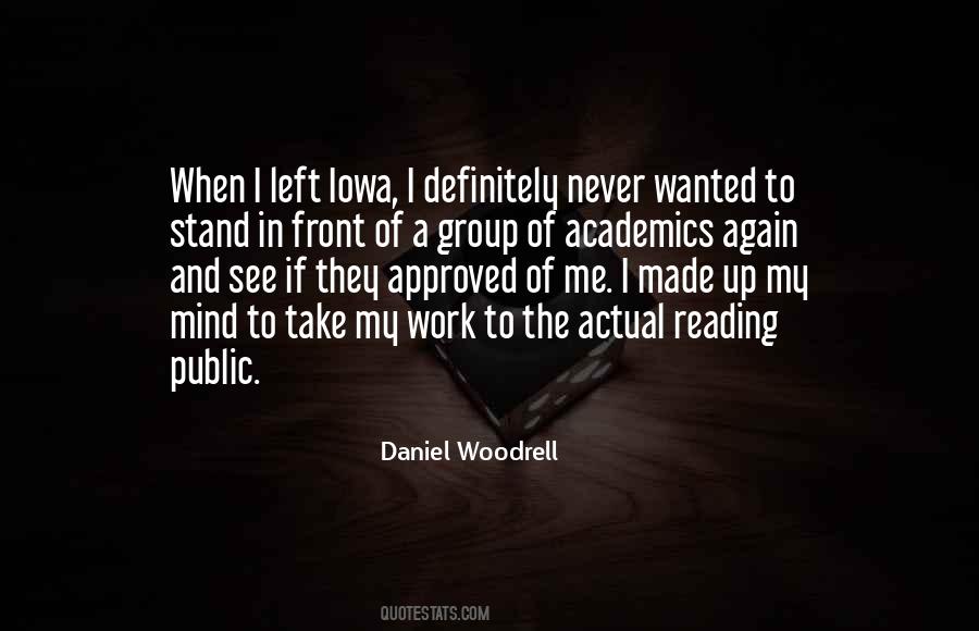Daniel Woodrell Quotes #1106539