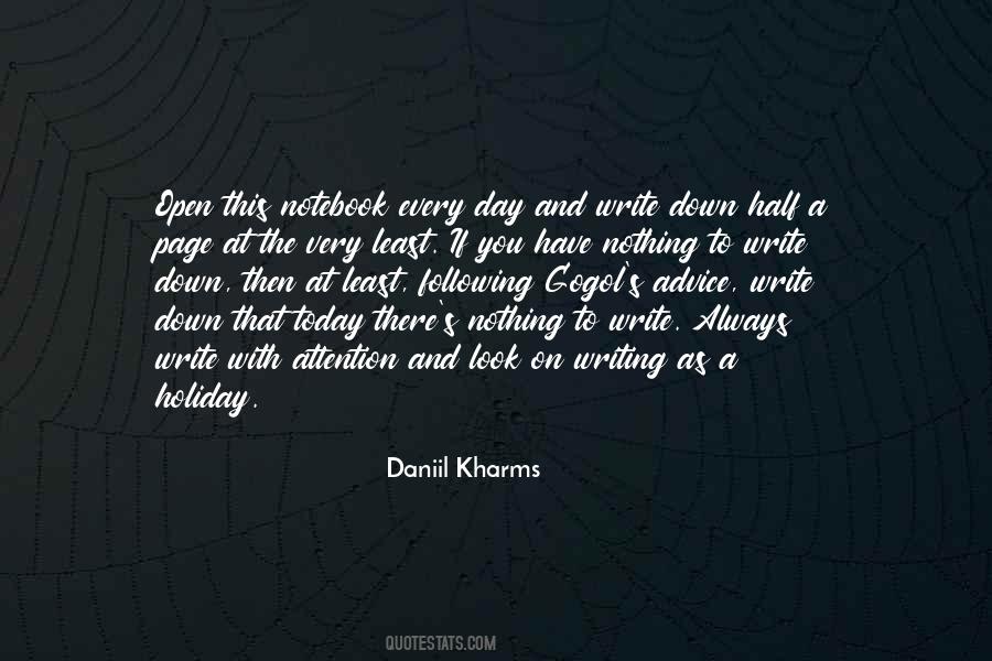 Daniil Kharms Quotes #1511220