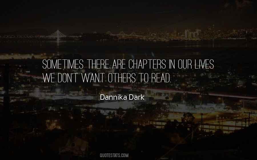 Dannika Dark Quotes #872690