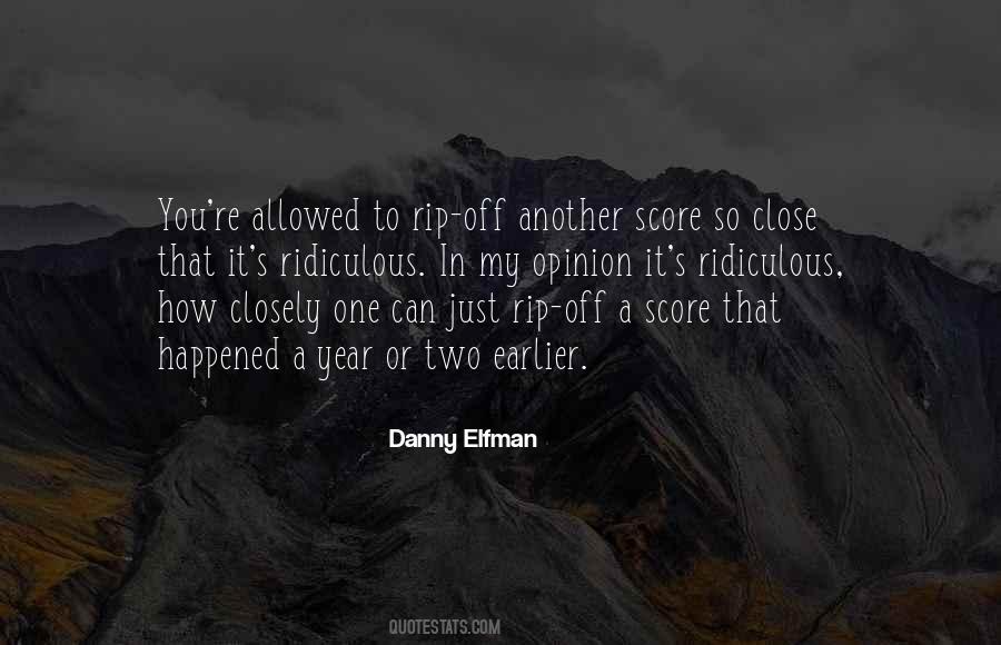 Danny Elfman Quotes #1254749