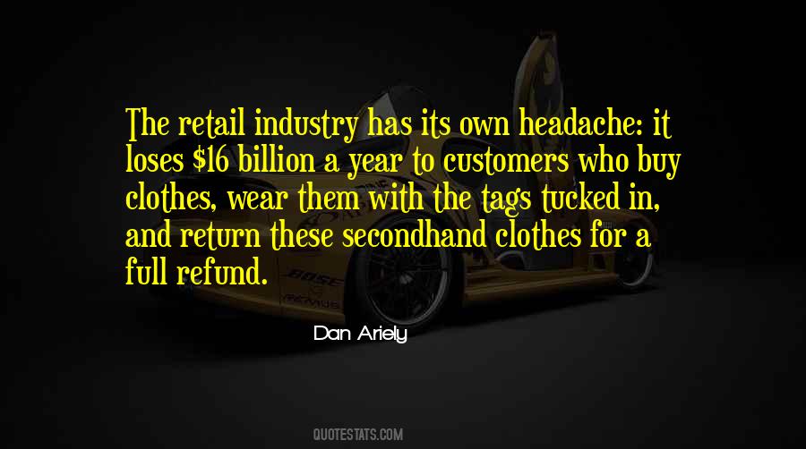 Quotes About Retail Industry #735489