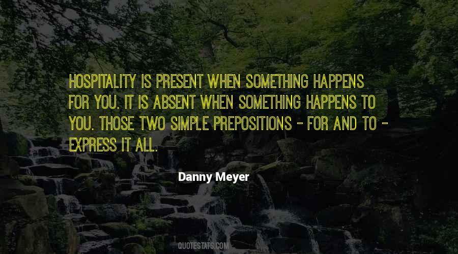 Danny Meyer Quotes #1610035