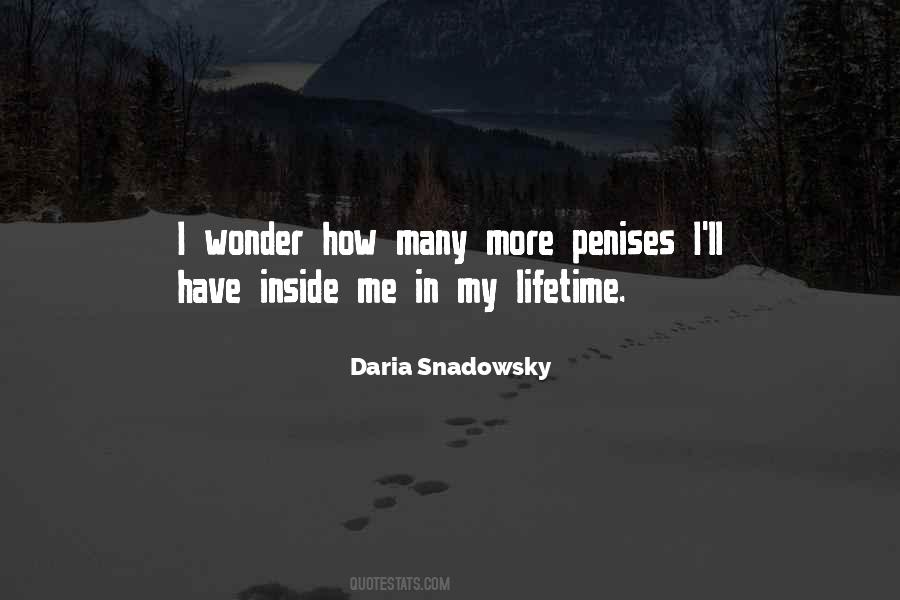 Daria Snadowsky Quotes #1341231