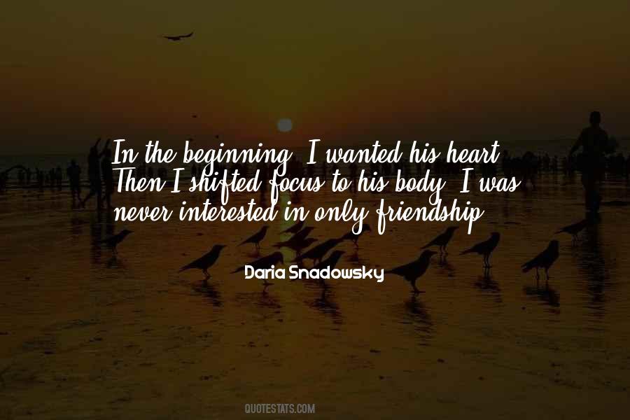 Daria Snadowsky Quotes #1441541