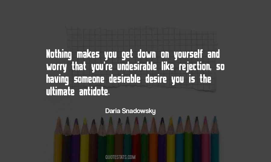 Daria Snadowsky Quotes #1547895