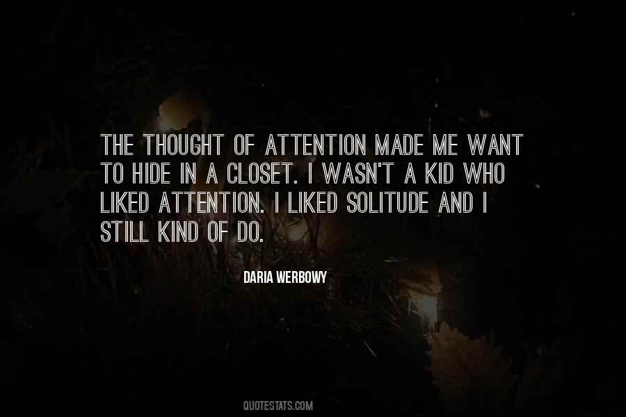 Daria Werbowy Quotes #92774